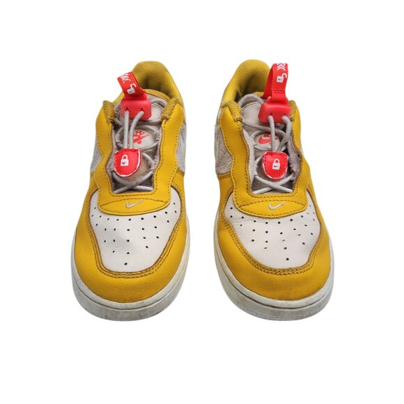 Nike Air Force 1 Toggle SE Mushroom DQ0365-700 Yellow White Size 3Y - Picture 2 of 9